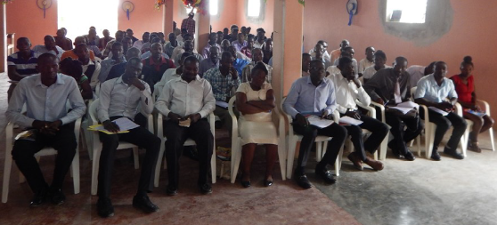 Attendees at Jacmel: "There is such hunger for God's Word in the lives of these men and women."