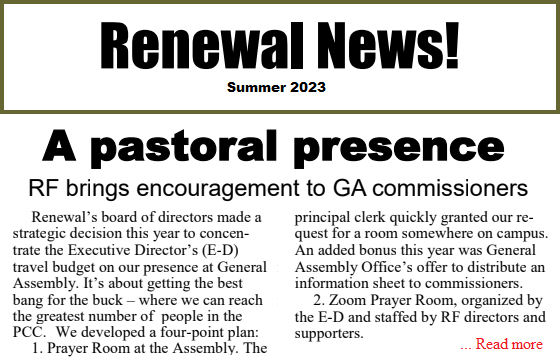 Renewal News Summer 2023